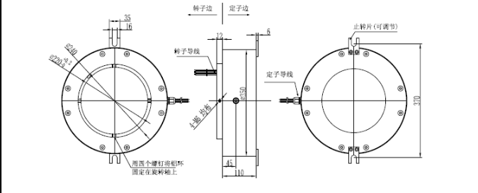 導電滑環(huán)結(jié)構(gòu)圖