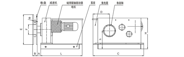 導電滑環(huán)結構圖